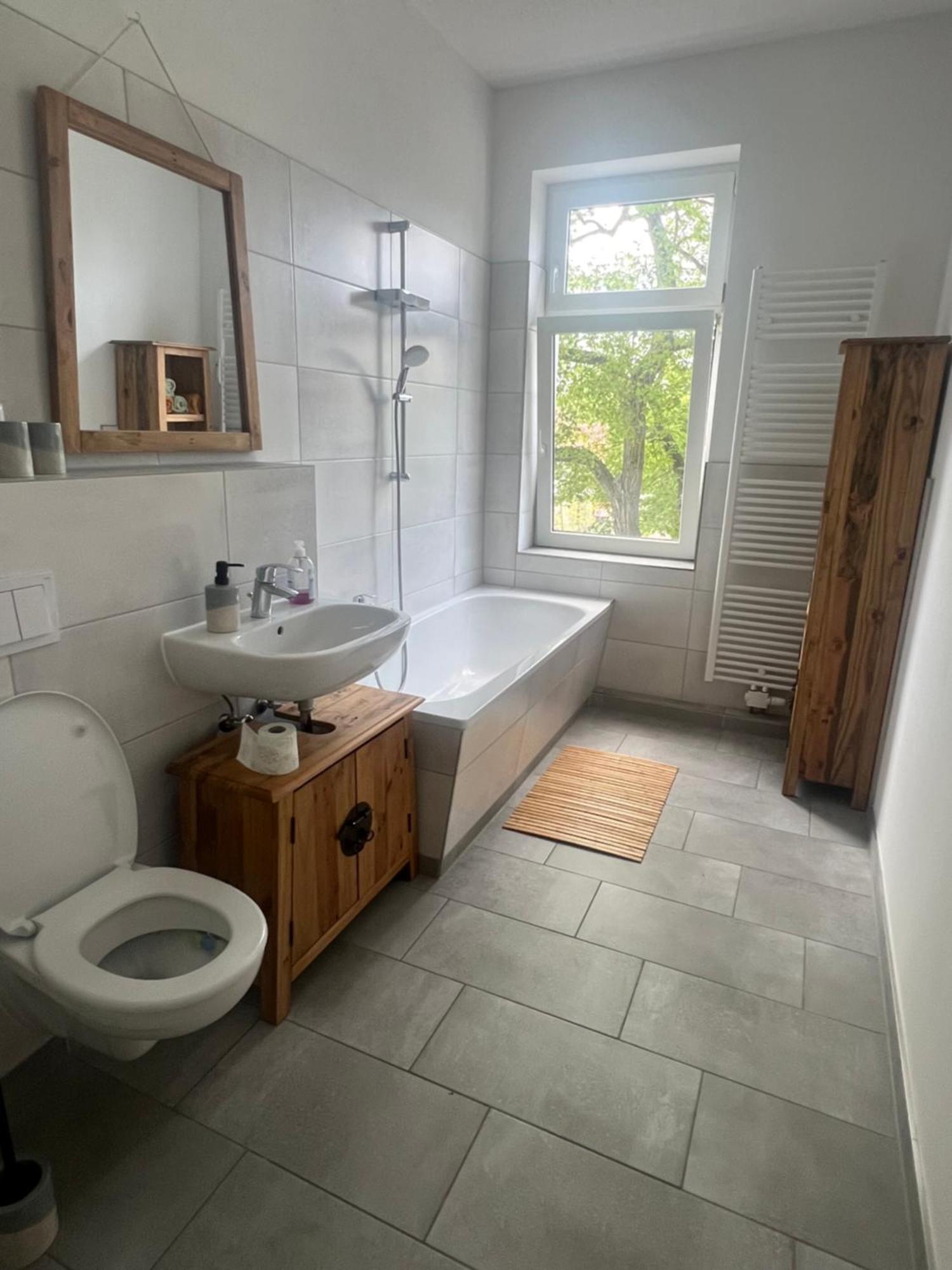 Ferienwohnung Stock Leipzig Buitenkant foto