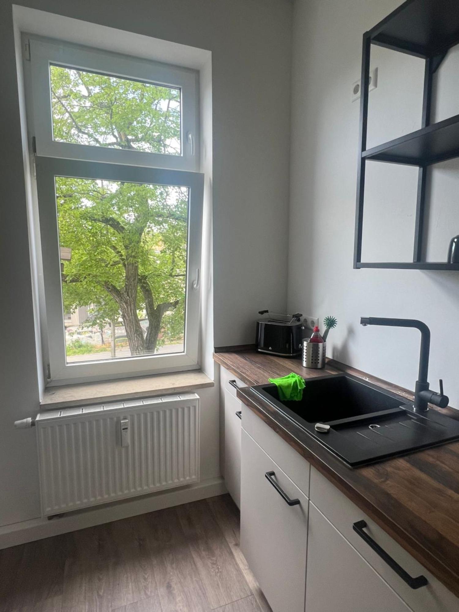 Ferienwohnung Stock Leipzig Buitenkant foto